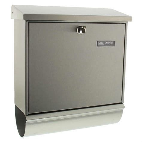 stainless steel mail box with newspaper holder|black plastic wall mount mailbox.